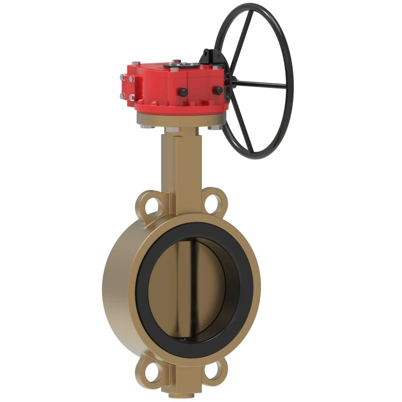 AL Bronze Wafer Butterfly Valve