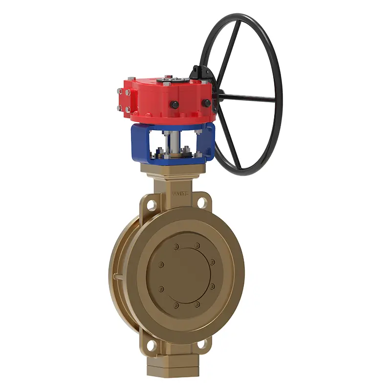 Bronze Triple Encric Centrer Butterfly Valve