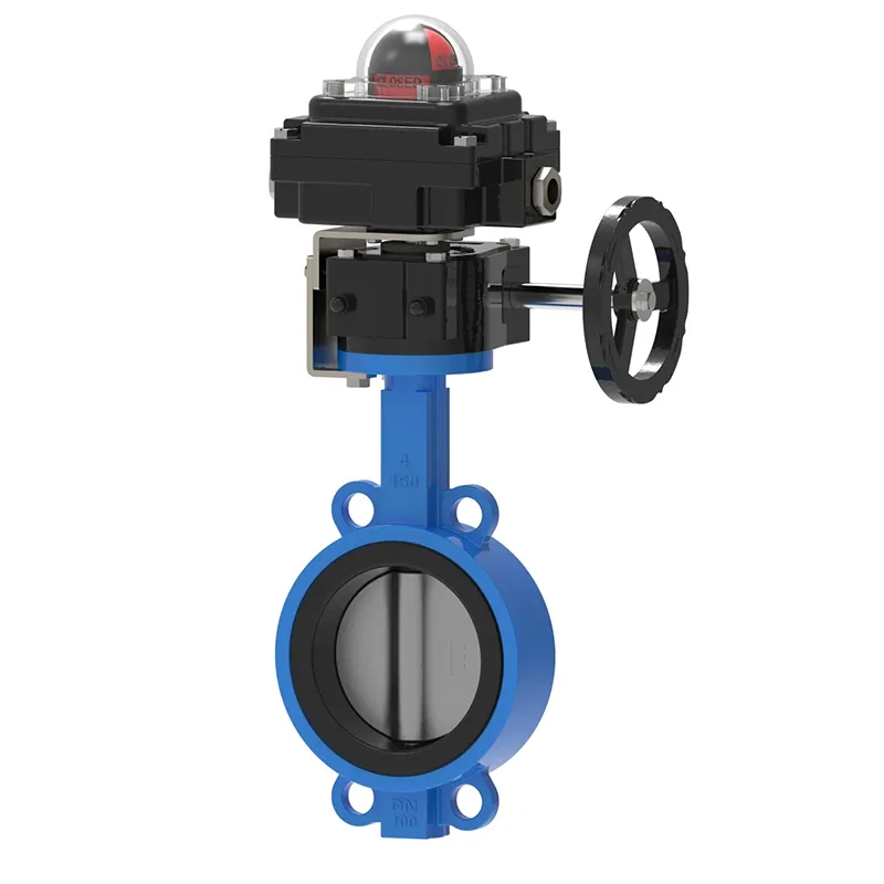 Limit Switch ဖြင့် Butterfly Valve