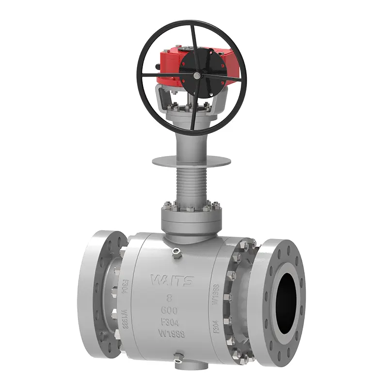 Cryogenic ဘေးထွက် entry ကို Ball Valve