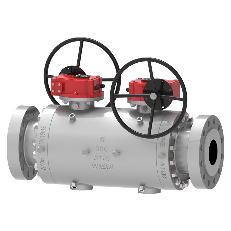 Double Block နှင့် Bleed Ball Valve