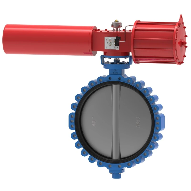 Pneumatic Lug Wafer Concentric Butterfly Valve