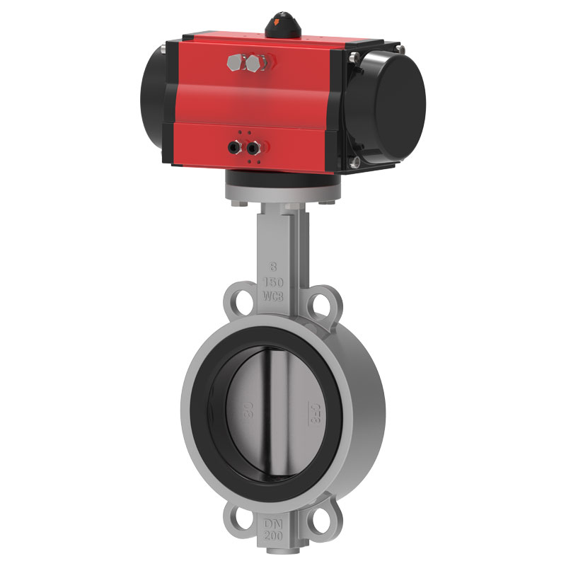 Pneumatic Wafer Soft Sead Butterfly Valve