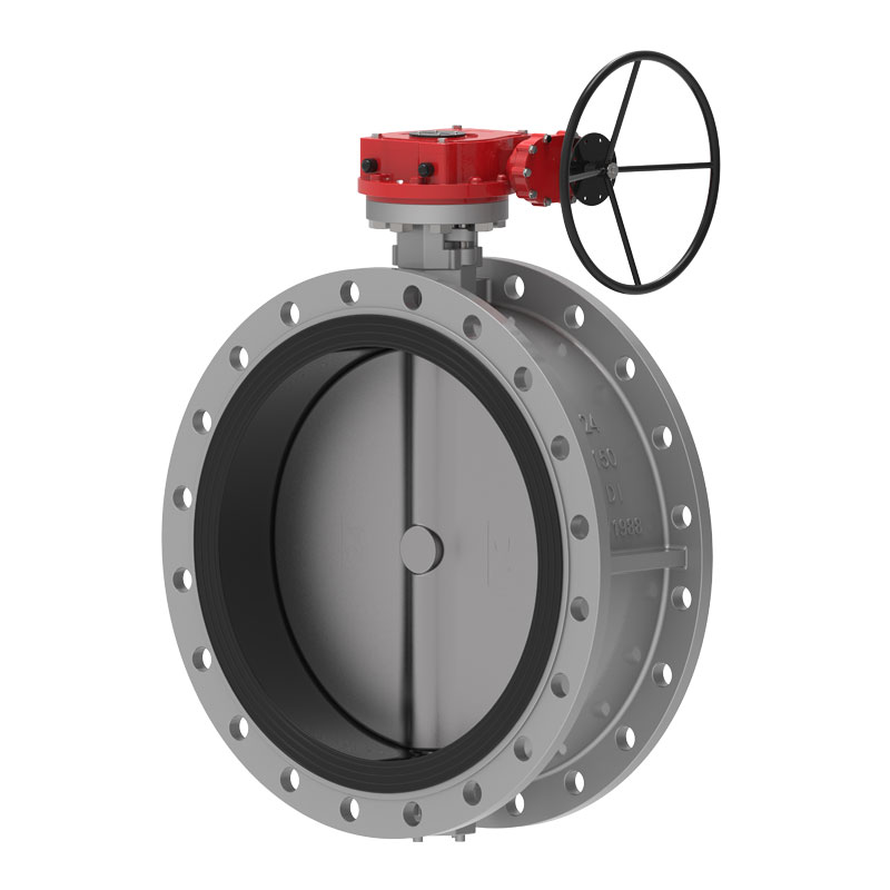 Soft Seated Double Flange Butterfly Valve